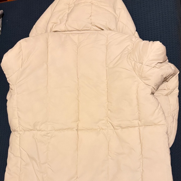 Andrew Marc,Marc NewYork Puffer Jacket/Hood/Faux Fur Trim SZ: Large Color: Birch - Picture 3 of 8